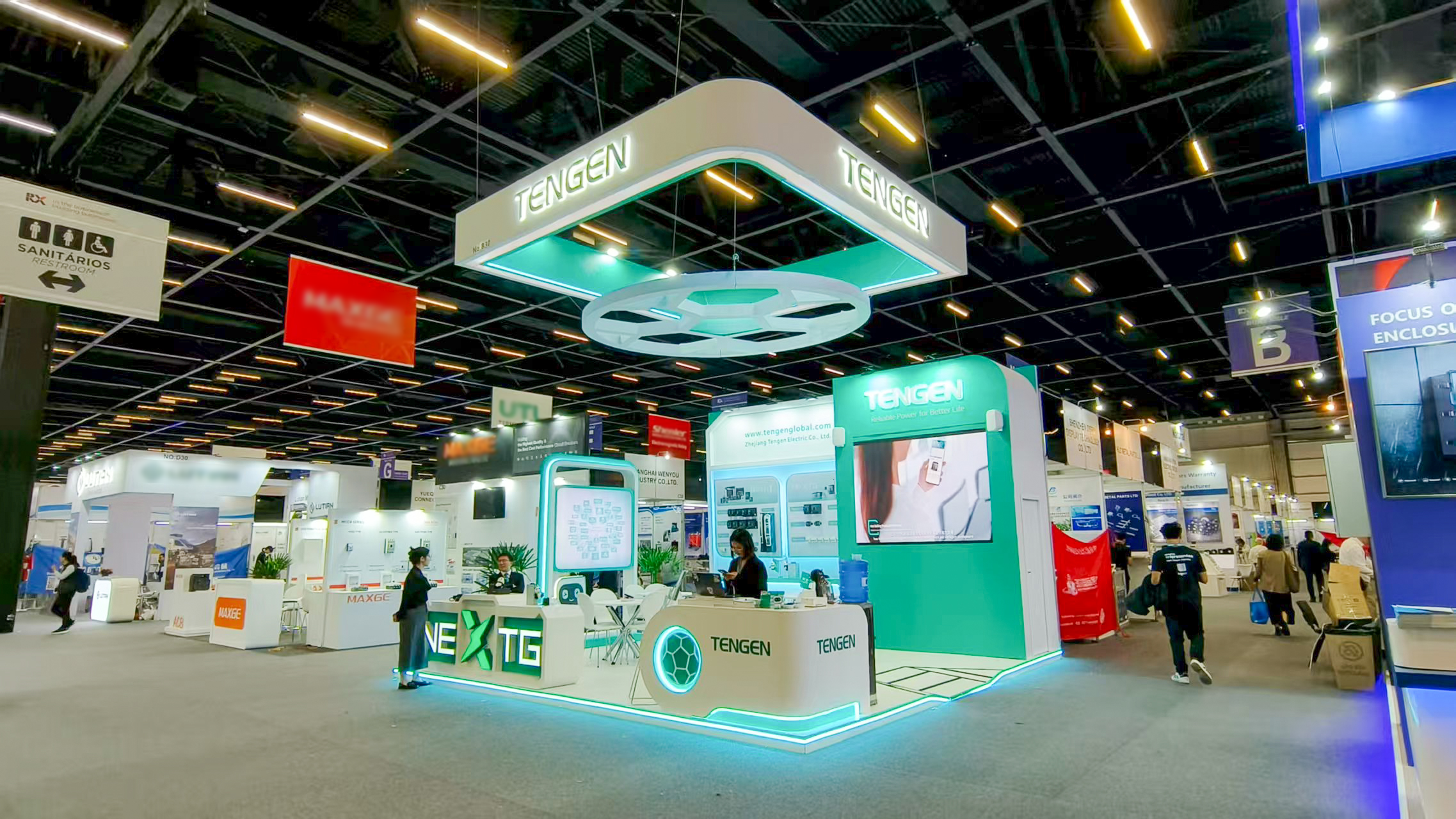 闪耀拉美丨龙8官网登陆亮相FIEE巴西国际电力展